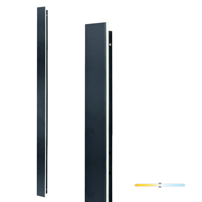 Kinkiet Ogrodowy Led Mirana 25W 120Cm 4000K Ip44 Czarny Kobi