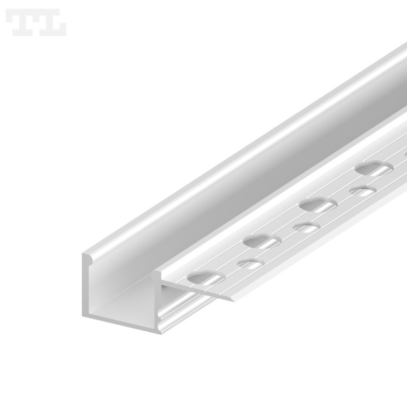 Profil Led Gk Z Jednym Uchem Gk18-3 1/2 Biały Ral9003 3 M