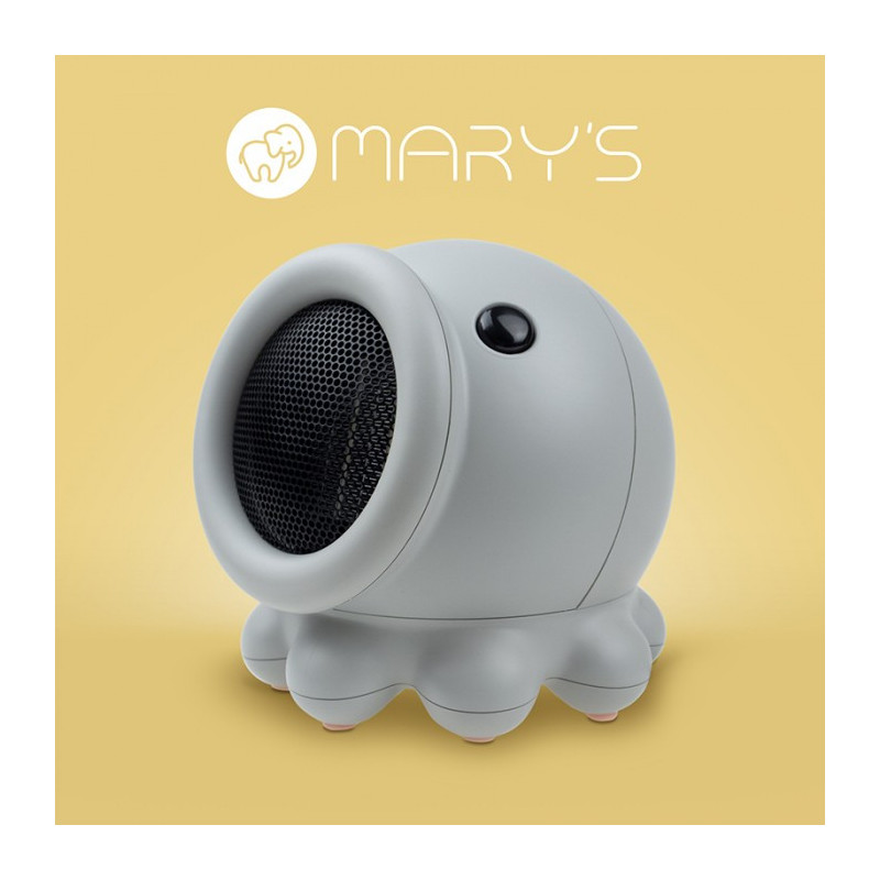 Mary's Mini Termowentylator Ośmiornica Szara