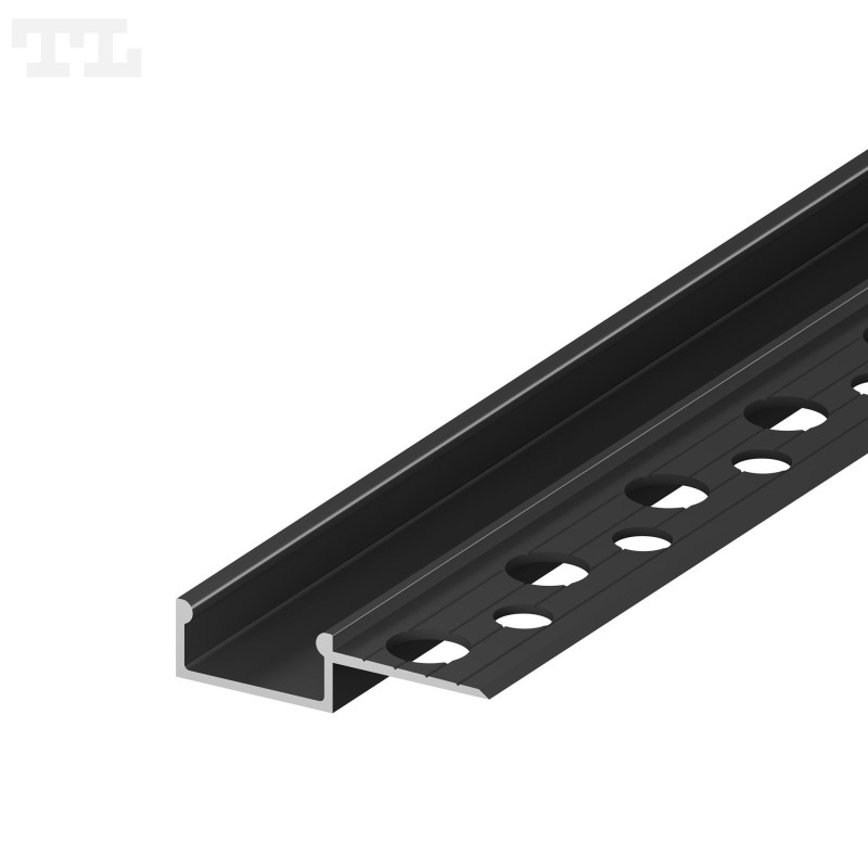 Profil Jednostronny Led Gk6-3 1/2 Z Jednym Uchem Czarny Ral9005 1 M