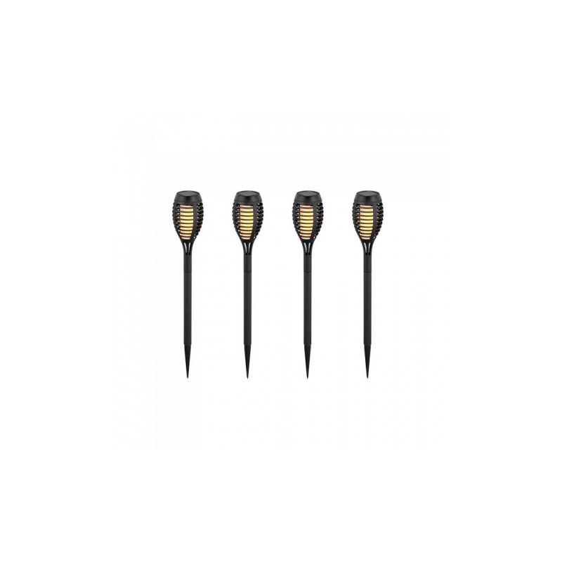 Lampa Solarna Zestaw 4Szt V-Tac Wbijana 1W Led 50Cm 6 Godzin 2200K (Opak. 4Szt) Vt-724