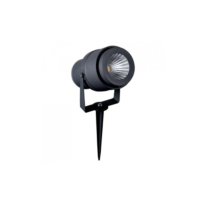 Oprawa Ogrodowa Led V-Tac Wbijana 12W Szara Zielony Led 720Lm Vt-857