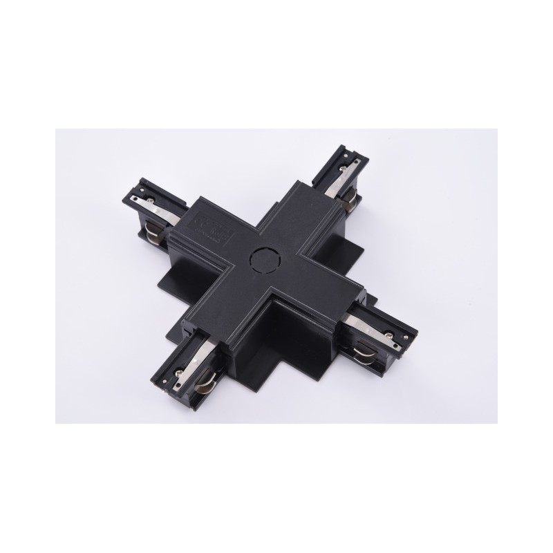 Czarny Łącznik Do Szyny Track 3Line X Connector Gips Bk Az4302