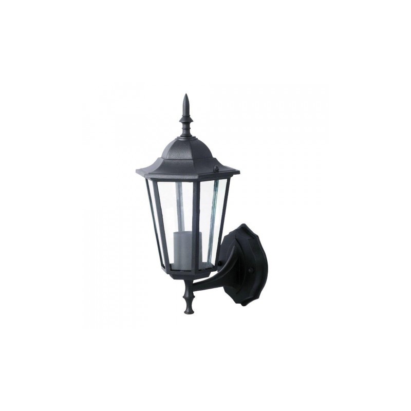 Kinkiet Ogrodowy Latarenka V-Tac E27 Czarny Mat Vt-749