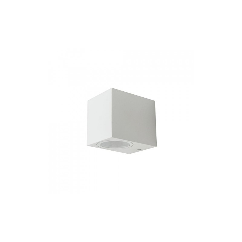Kinkiet Ścienny V-Tac Wall Sleek Wall Kwadratowy Biały Jednostronny Ip44 Vt-7651