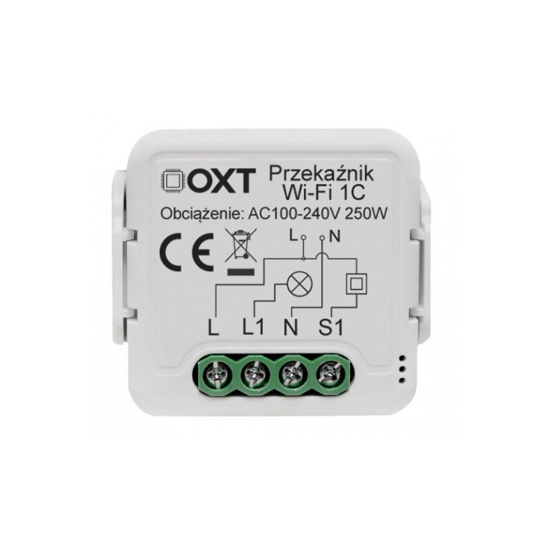 Przekaźnik Wifi Oxt 1 Obwód Tuya