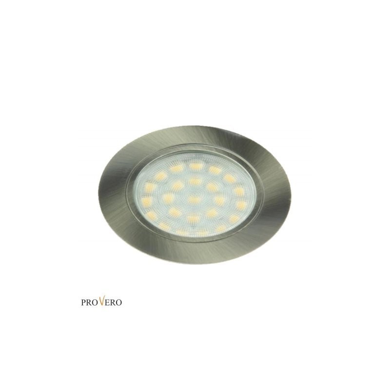 Oprawa Meblowa Led Okrągła 1.8W Satyna Zimna