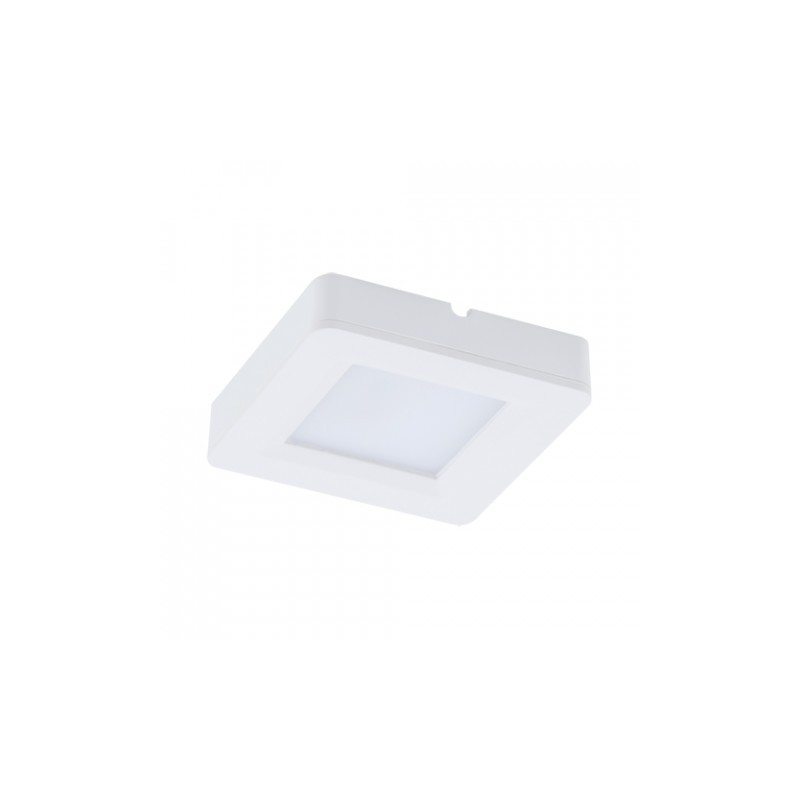Biała Kwadratowa Oprawa Meblowa Iga Led D 1,8W 4000K