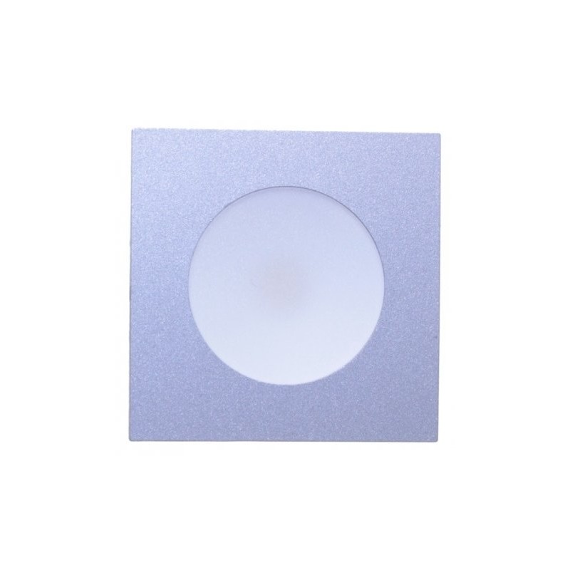 Oprawa Meblowa Led Kwadrat 2W 4000K Szara