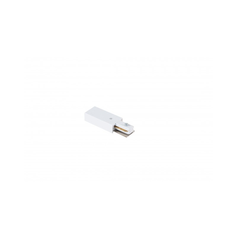 Białe Zasilanie Końcowe Track 1Line End Power Wh Az4742