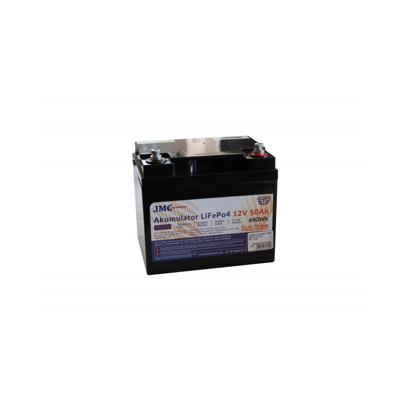 Akumulator Jmcrf Lifepo4 50A, 12.8V