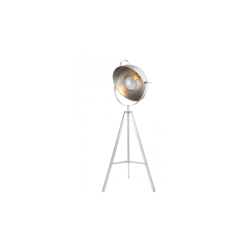 Biała Lampa Podłogowa Retro Toma Floor 1Xe27
