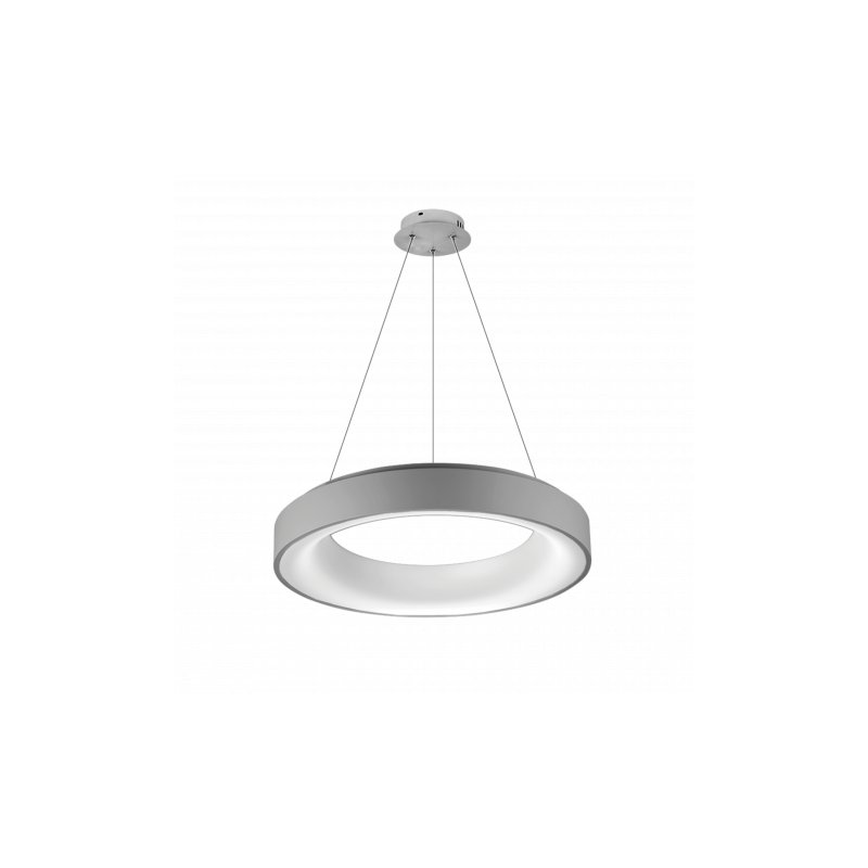 Szara Okrągła Lampa Wisząca Sovana Pendant 55 Smart Gr Az3553