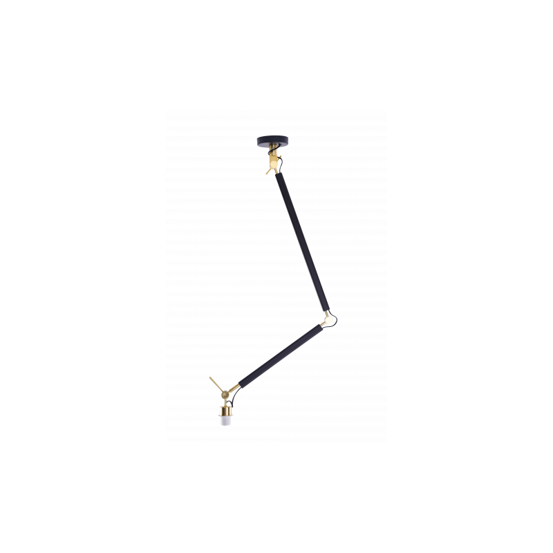 Modny Stelaż Zyta M Pendant Lampbody Bk/Go Az4192