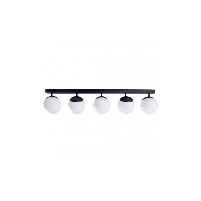 Lampa Sufitowa Sfera Black 5Xe14