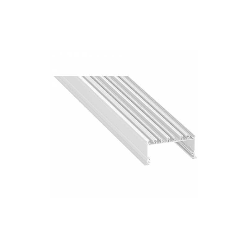 Profil Aluminiowy Do Taśm Led - Inlargo - Biały - 2 Metry
