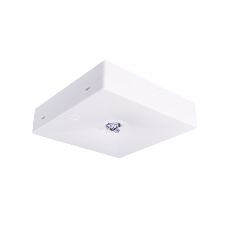 Kwadratowa Lampa Awaryjna N/T Starlet Quad Led Sch 250 Sa 1H Mt Ip20