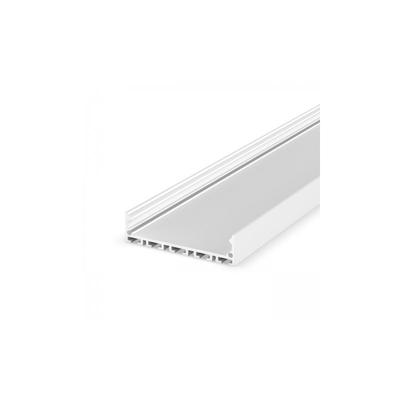 Profil Led Aluminiowy Nawierzchniowy P20-1 Biały - 2M