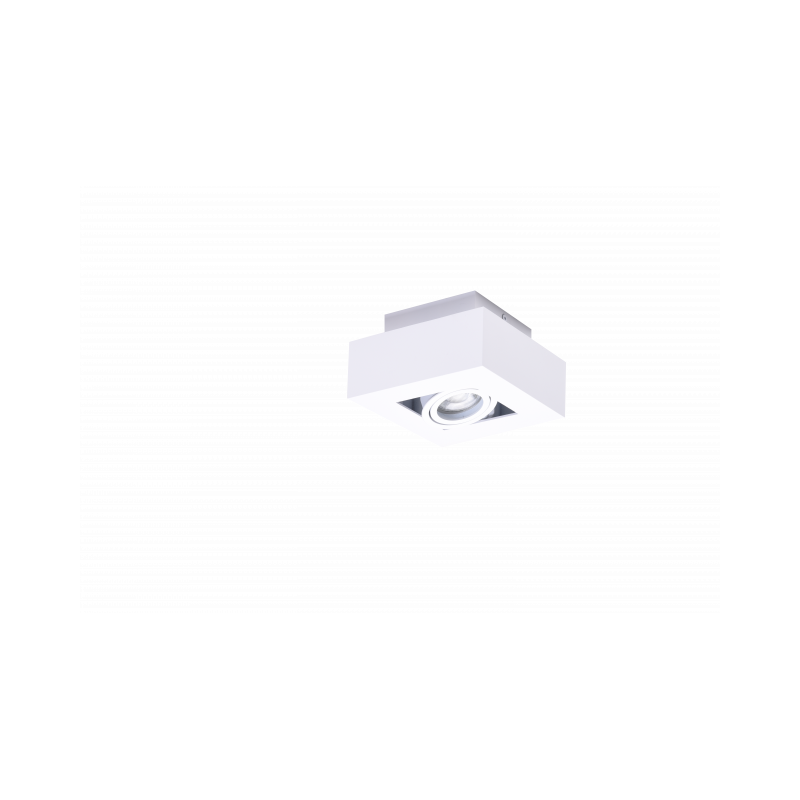 Biała Lampa Sufitowa Nikea 1 Gu10 Wh Az4431