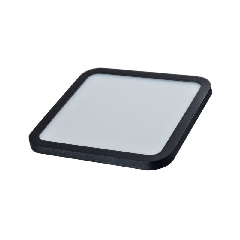 Czarna Oprawa Do Wbudowania Slim 22 Square 4000K Ip44 Bk Az4331