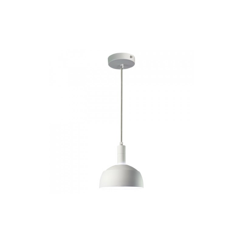 Oprawa Wisząca V-Tac E27 Aluminium Klosz Biały Vt-7100