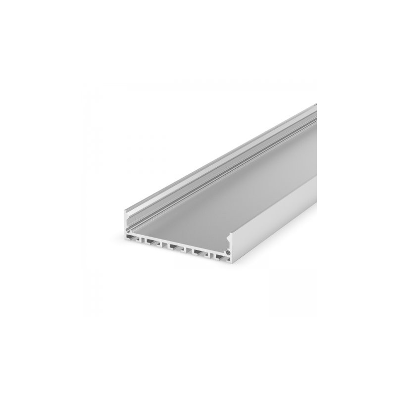 Profil Led Aluminiowy Nawierzchniowy P20-1 Srebrny - 2M