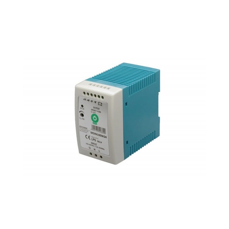 Zasilacz Na Szynę Din Mdin100W24 96W 24V