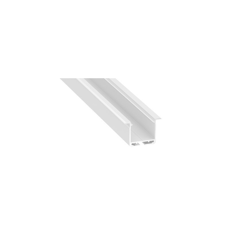 Profil Aluminiowy Do Taśm Led - Indileda - Biały - 2 Metry