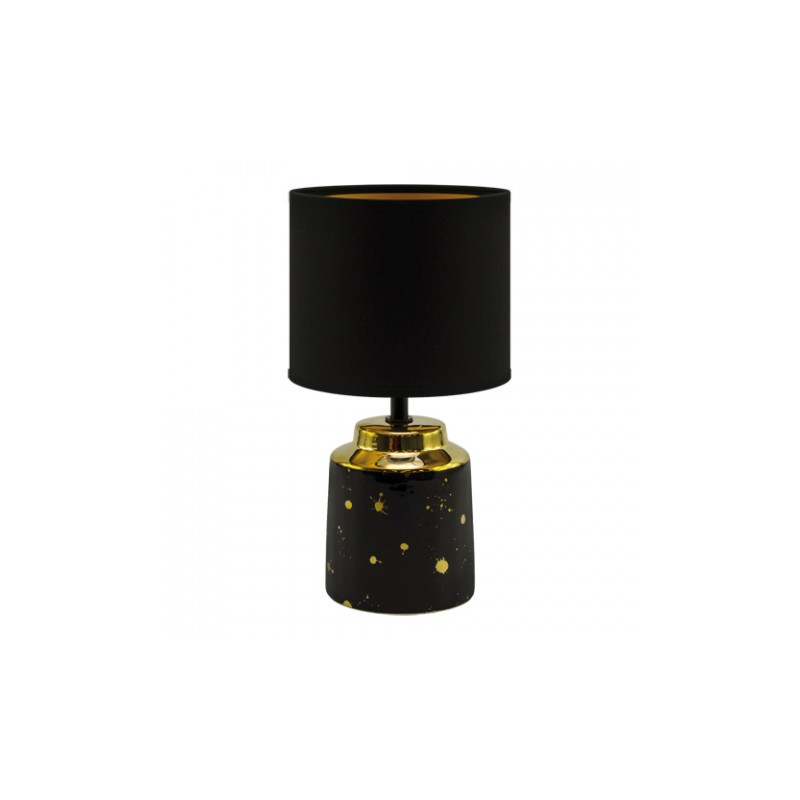 Nowoczesna Stołowa Lampa Czarna Helena E14