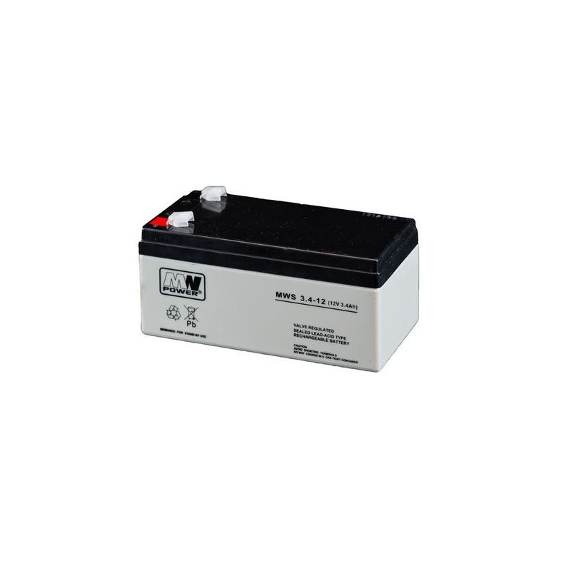 Akumulator Agm Mws 3.4-12 12V 3.4Ah Mw Power