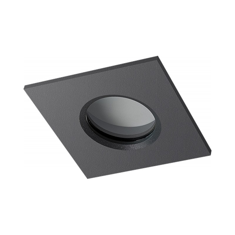 Ciemnoszara Oprawa Do Wbudowania Ika Square Ip65 Dgr Az4231