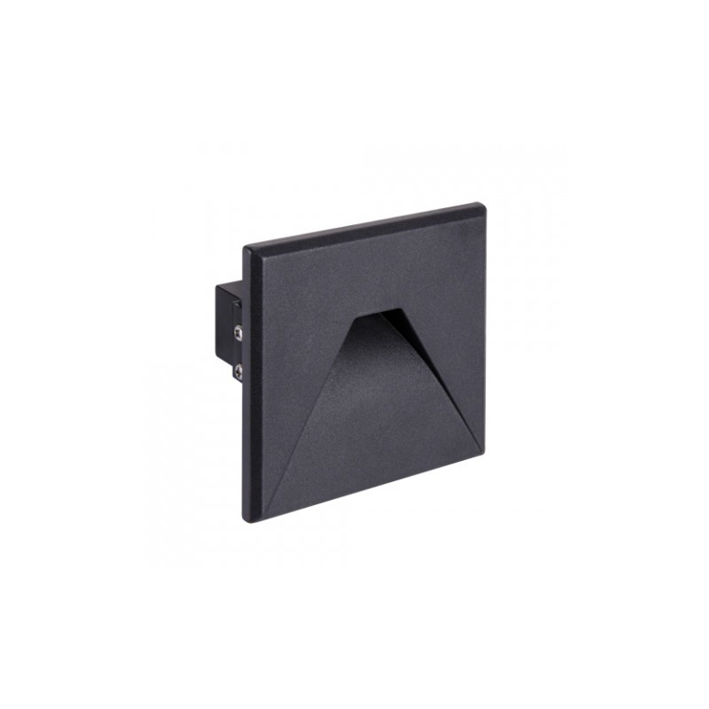 Czarna Schodowa Led Lampa Kurs Led D 1,6W 4000K