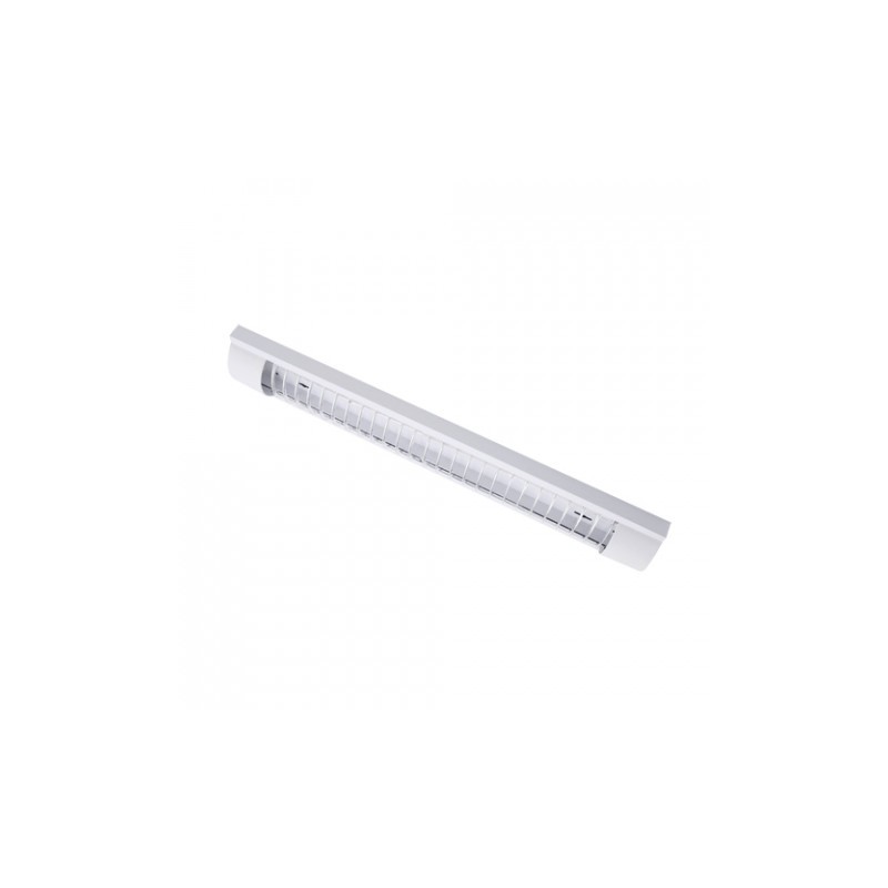 Biała Oprawa Świetlówkowa 60Cm Pogo Led 2X18W Grill