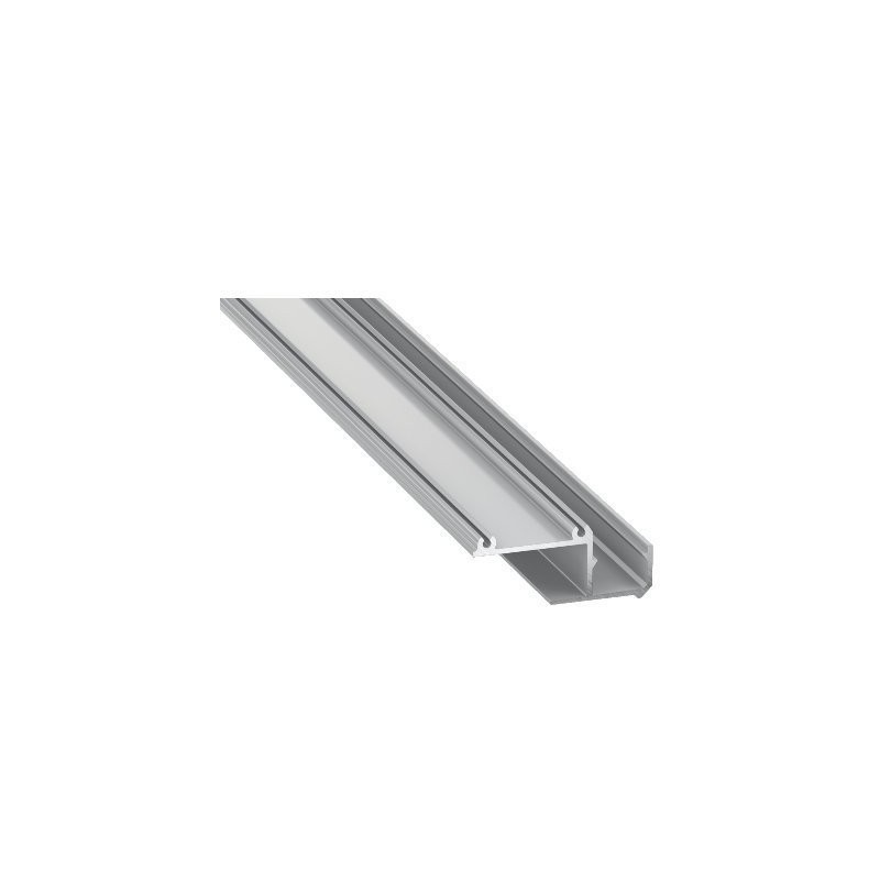 Profil Aluminiowy Do Taśm Led - Ipa12 - Srebrny Anodowany - 1 Metr