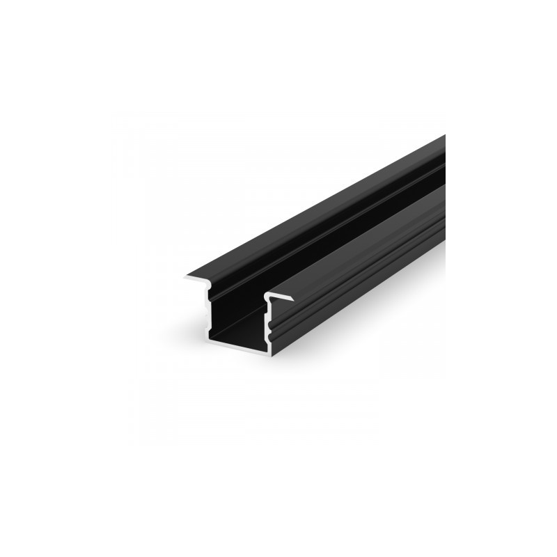 Profil Led Wpuszczany P18-2 Czarny - 1M