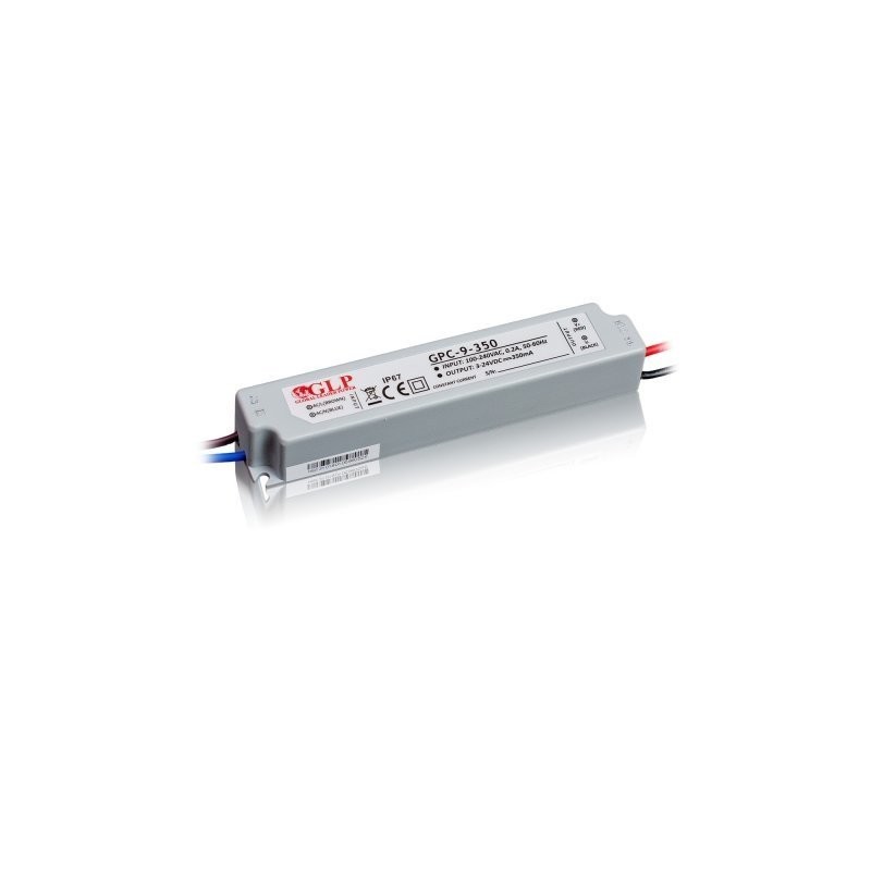 Zasilacz Led Gpc-9-350Ma/3~24V 8.4W Ip67 Hermetyczny - Glp