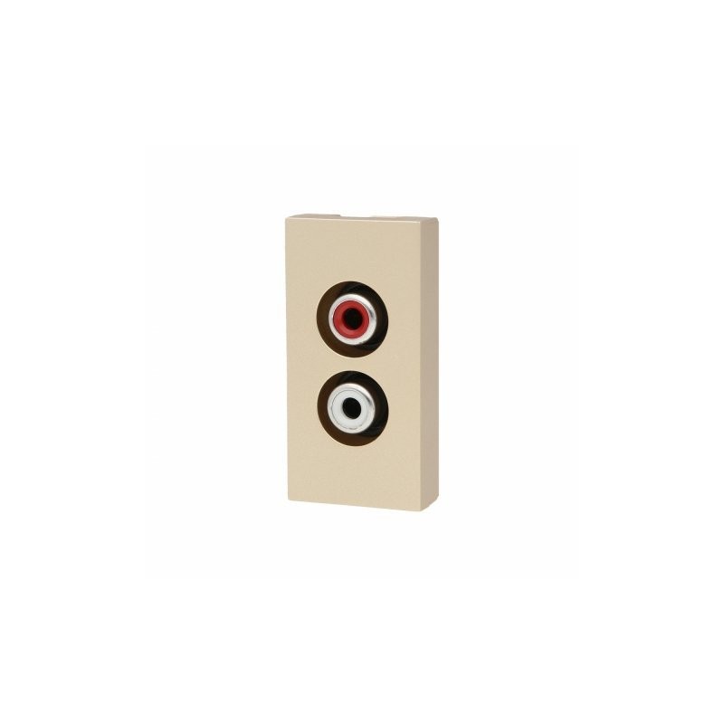 Moduł Audio Stereo Waudio-1-63 Livolo - Złoty