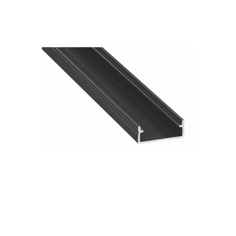 Profil Led Nawierzchniowy Dual Czarny - 1M