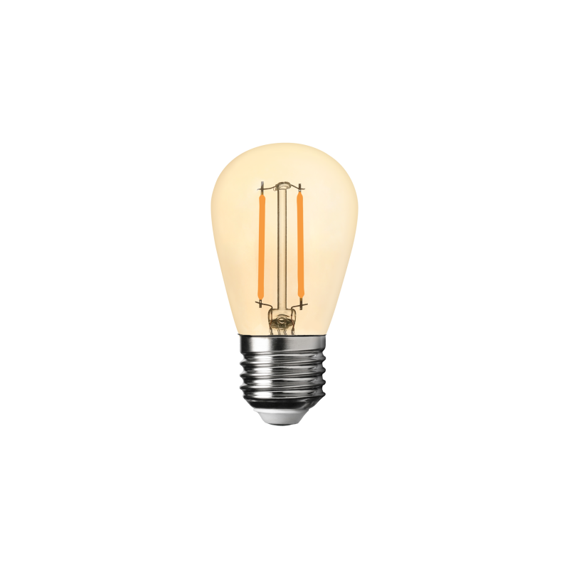 Żarówka Filamentowa Led 1W St45 E27 2700K Amber