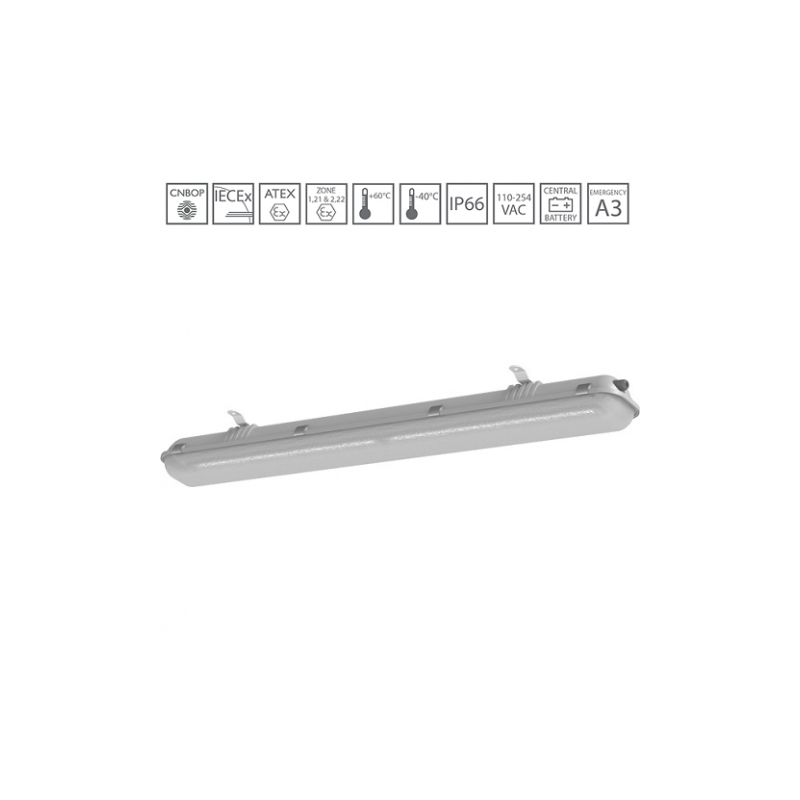 Oprawa Przeciwwybuchowa Exf250Led 47W Ip66 Ok. 130Cm